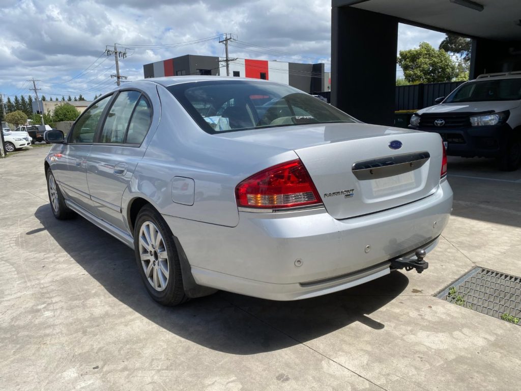 Car Wreckers - Ford Fairmont 2007 Silver Auto Petrol
