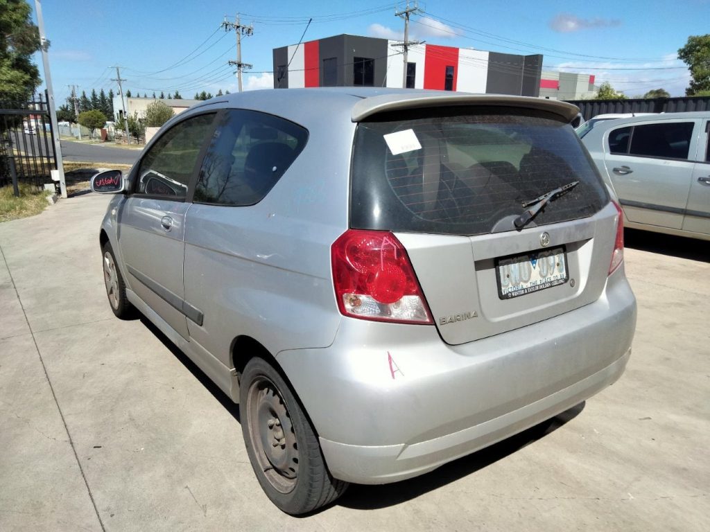 Car Wreckers - Holden Barina 2007 Silver Manual Petrol