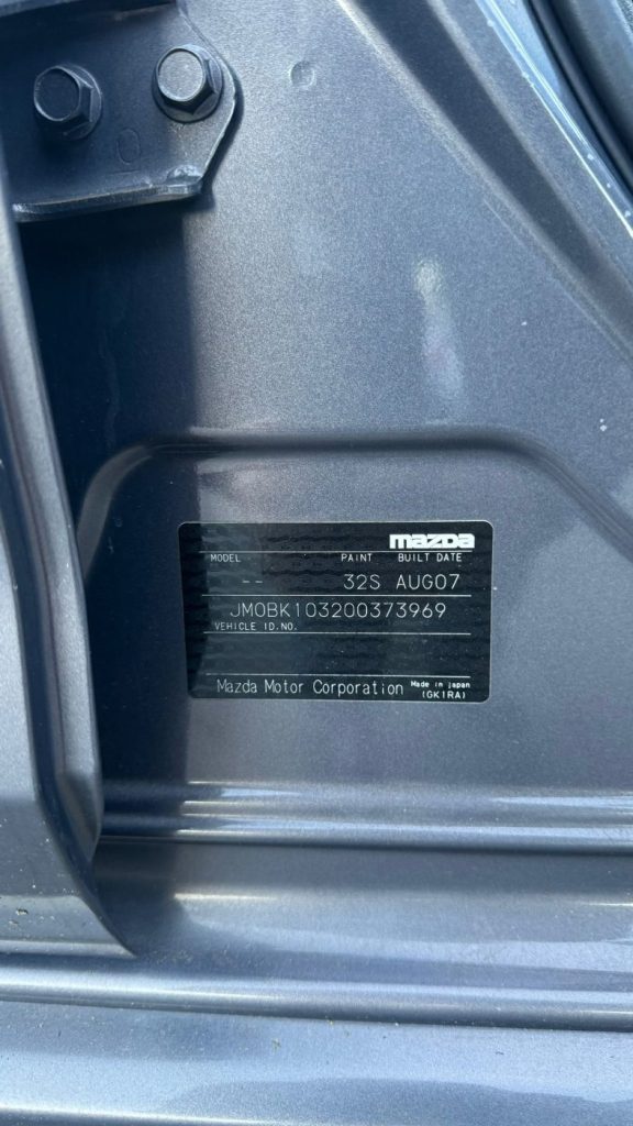 Car Wreckers - Mazda 3 2007 Grey Auto Petrol