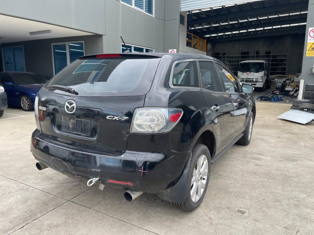 Car Wreckers - Mazda CX-7 2007 White Auto Petrol