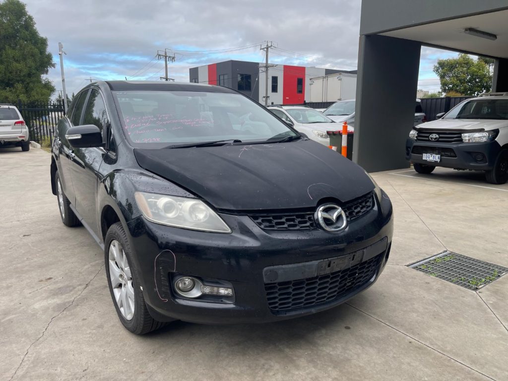 Car Wreckers - Mazda CX-7 2007 White Auto Petrol