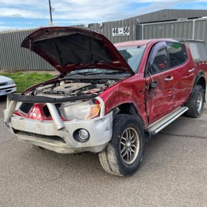 Car Wreckers - Mitsubishi Triton 2007 Red Manual Diesel