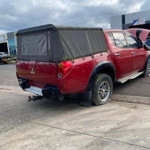Car Wreckers - Mitsubishi Triton 2007 Red Manual Diesel
