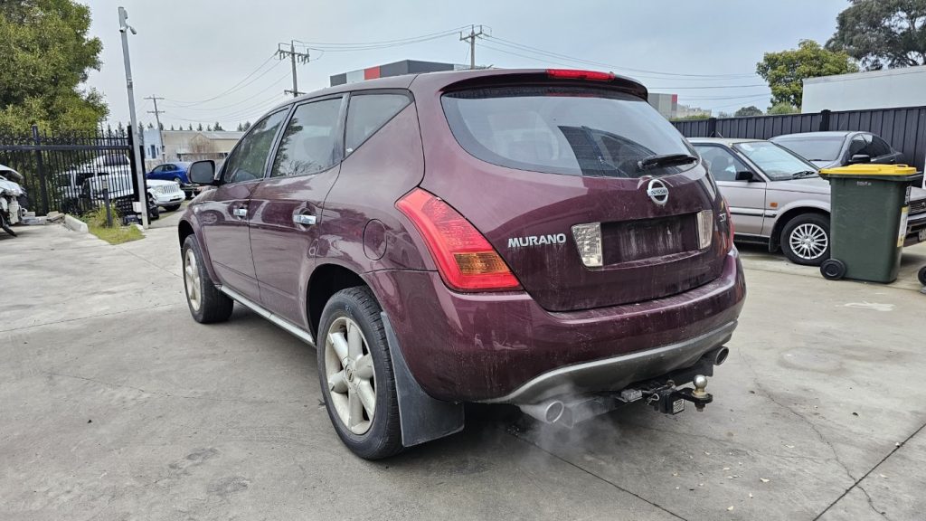 Car Wreckers - Nissan Murano 2007 Maroon Auto Petrol