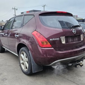 Car Wreckers - Nissan Murano 2007 Maroon Auto Petrol
