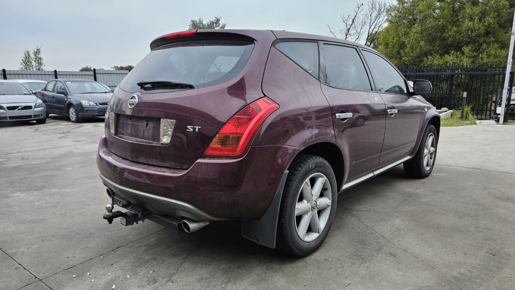 Car Wreckers - Nissan Murano 2007 Maroon Auto Petrol