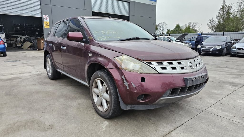 Car Wreckers - Nissan Murano 2007 Maroon Auto Petrol