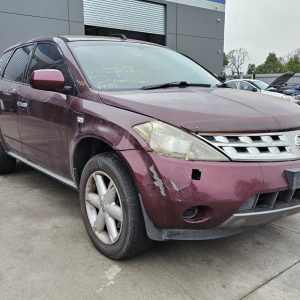 Car Wreckers - Nissan Murano 2007 Maroon Auto Petrol