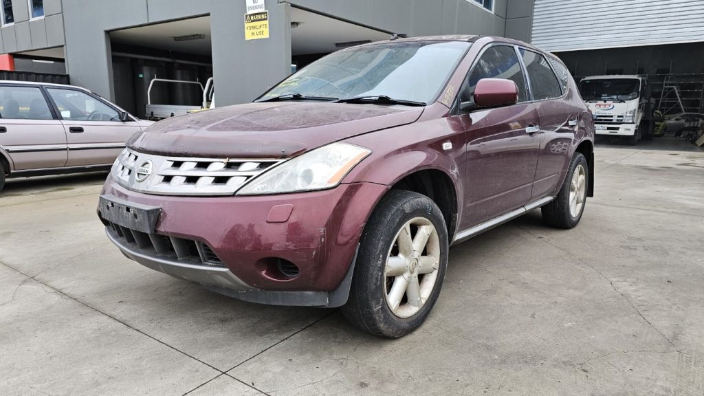 Car Wreckers - Nissan Murano 2007 Maroon Auto Petrol