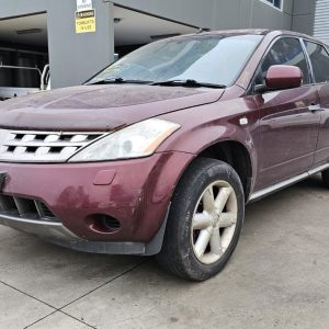 Car Wreckers - Nissan Murano 2007 Maroon Auto Petrol