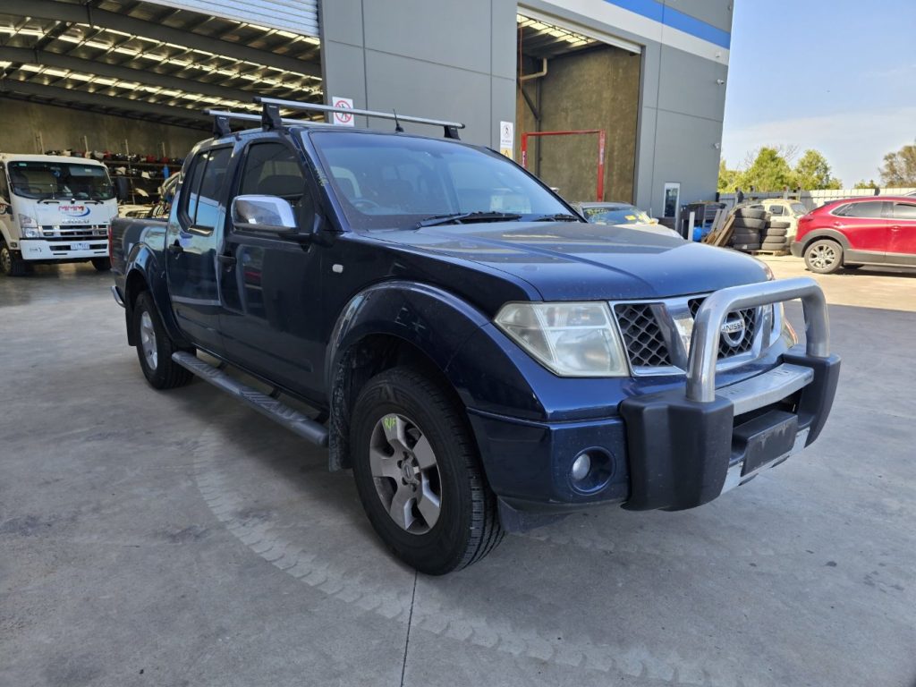 Car Wreckers - Nissan Navara 2007 Blue Auto Diesel