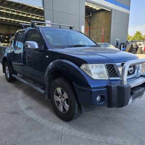Car Wreckers - Nissan Navara 2007 Blue Auto Diesel