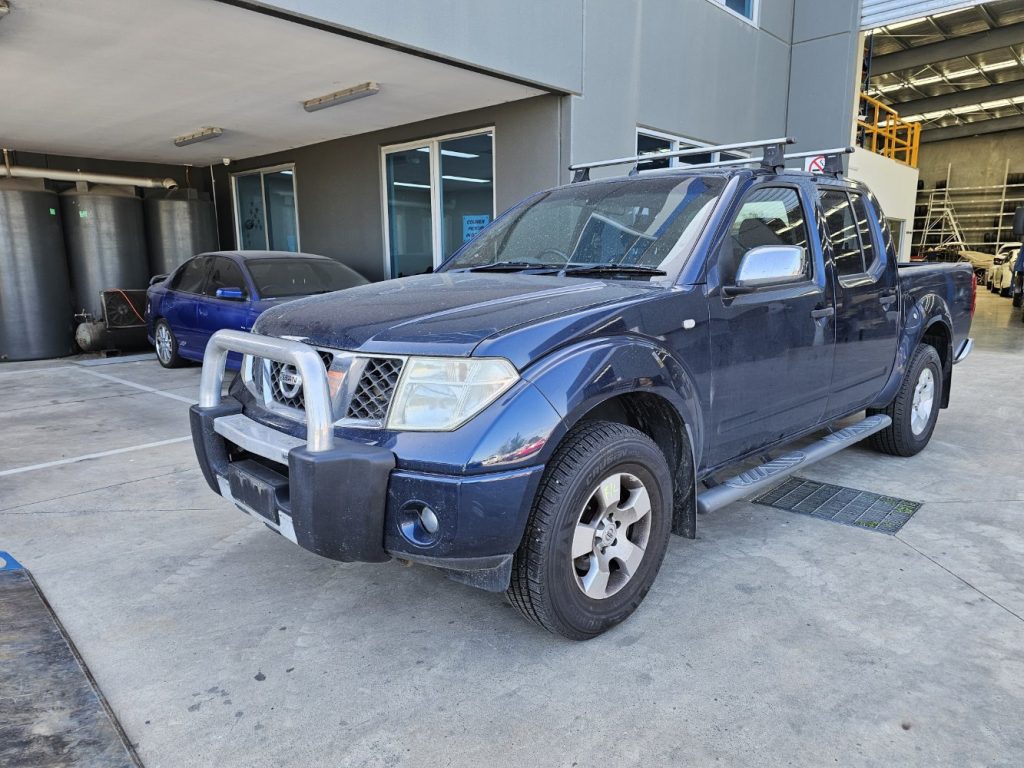 Car Wreckers - Nissan Navara 2007 Blue Auto Diesel