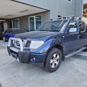 Car Wreckers - Nissan Navara 2007 Blue Auto Diesel