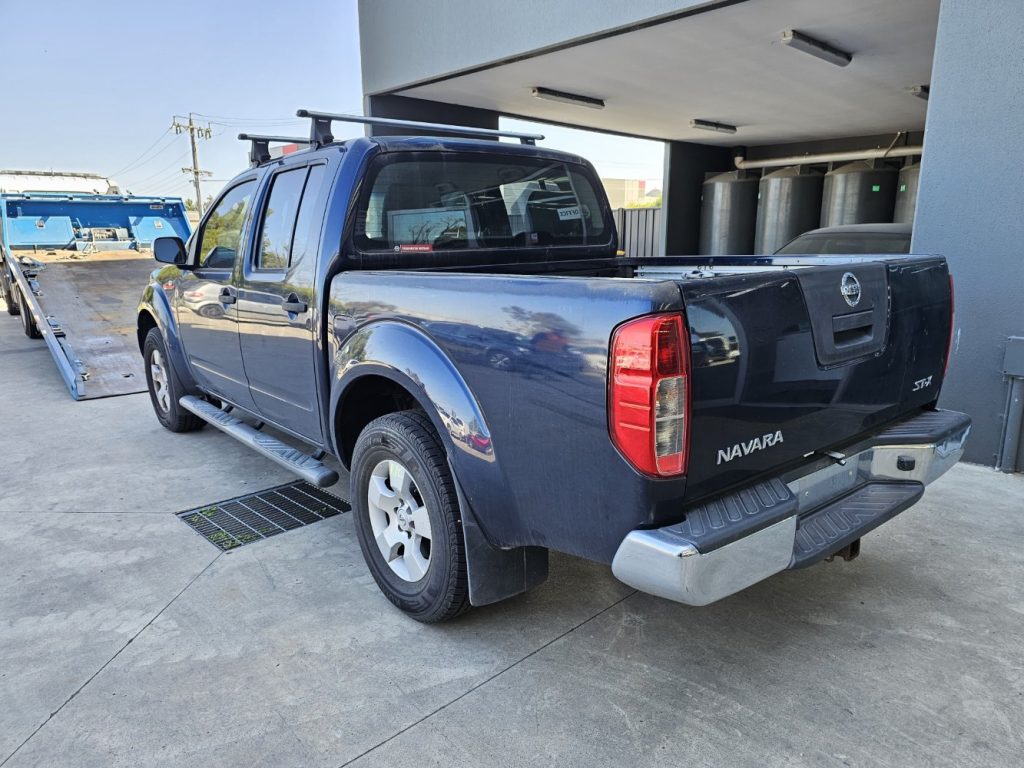 Car Wreckers - Nissan Navara 2007 Blue Auto Diesel