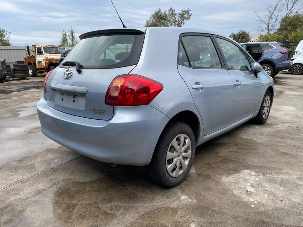 Car Wreckers - Toyota Corolla 2007 Blue Auto Petrol