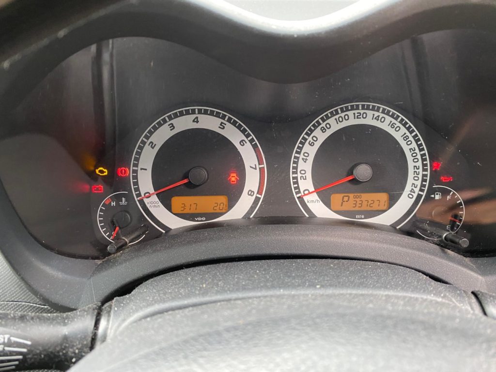 Car Wreckers - Toyota Corolla 2007 Blue Auto Petrol