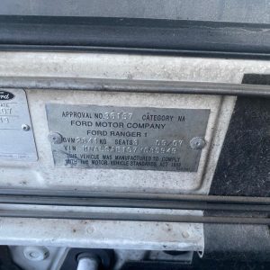 Car Wreckers - Ford Ranger 2007 White Auto Petrol