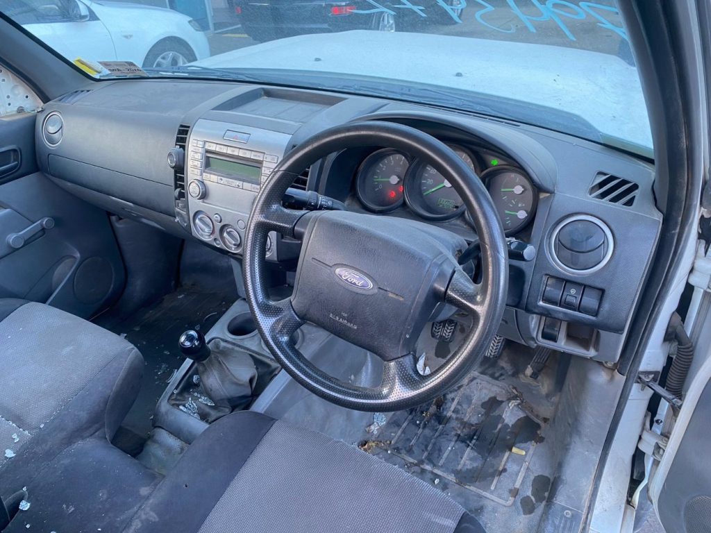 Car Wreckers - Ford Ranger 2007 White Auto Petrol