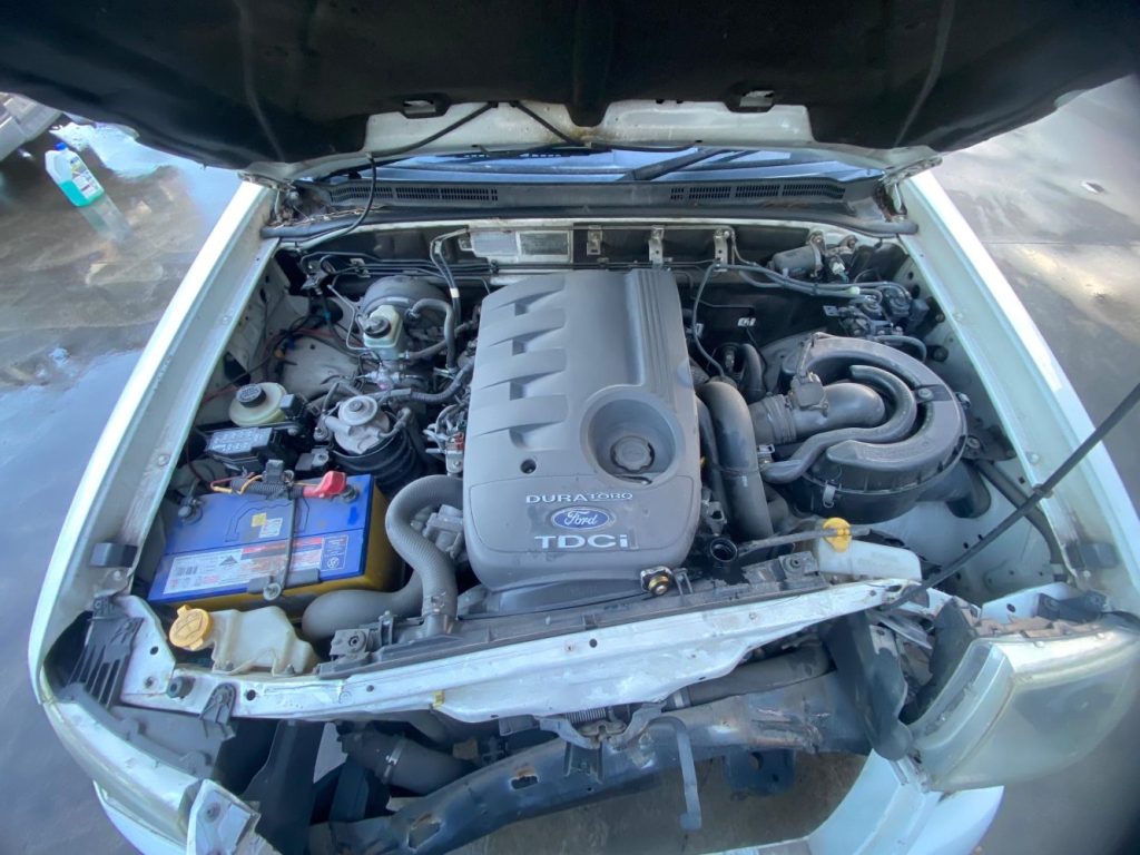 Car Wreckers - Ford Ranger 2007 White Auto Petrol