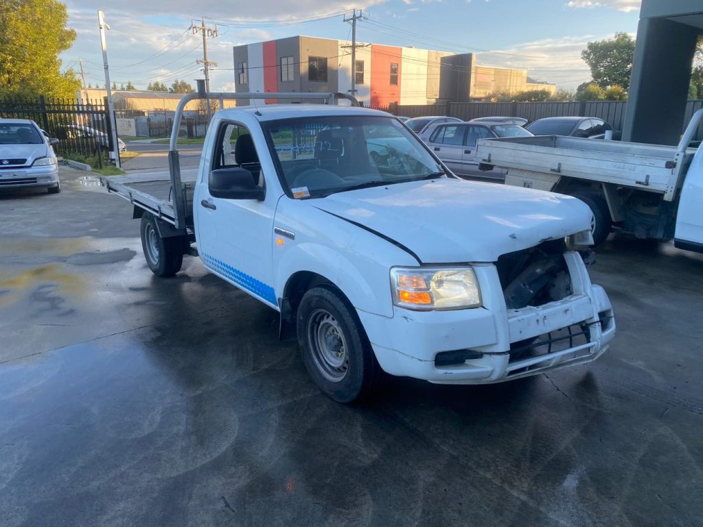 Car Wreckers - Ford Ranger 2007 White Auto Petrol