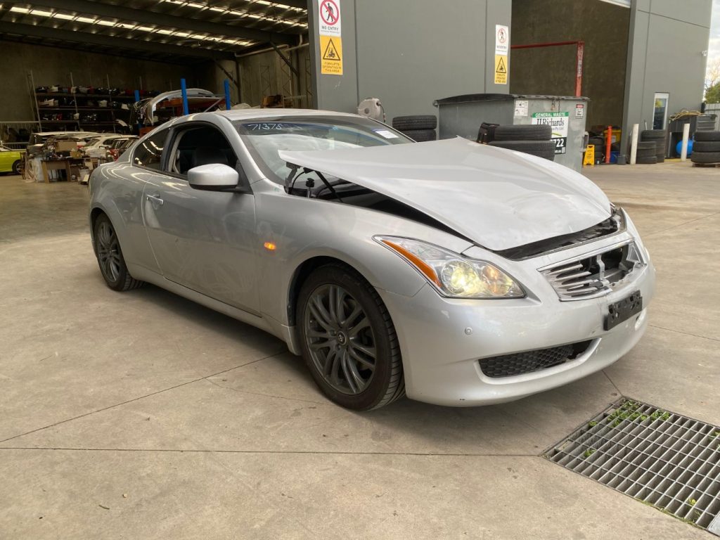 Car Wreckers - Nissan Skyline 2007 Silver Auto Petrol