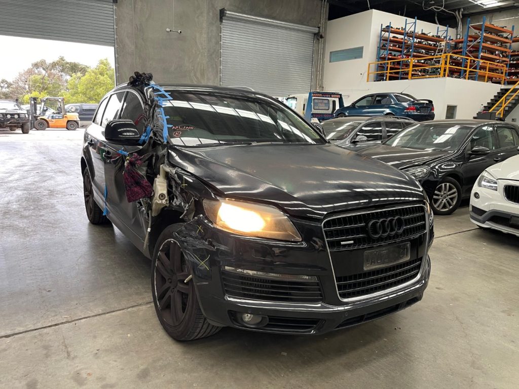 Car Wreckers - Audi Q7 2008 Black Auto Diesel