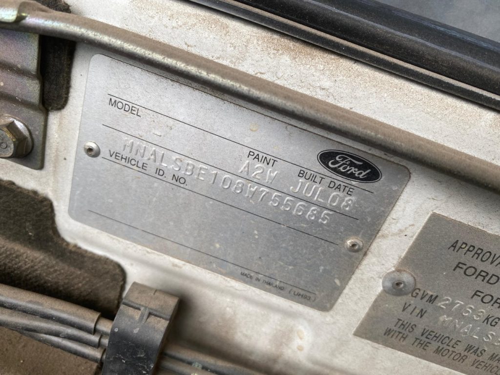 Car Wreckers - Ford Ranger 2008 White Manual Diesel