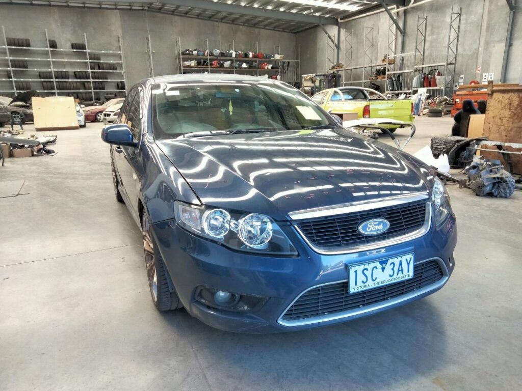 Car Wreckers - Ford Falcon 2008 Blue Auto Petrol
