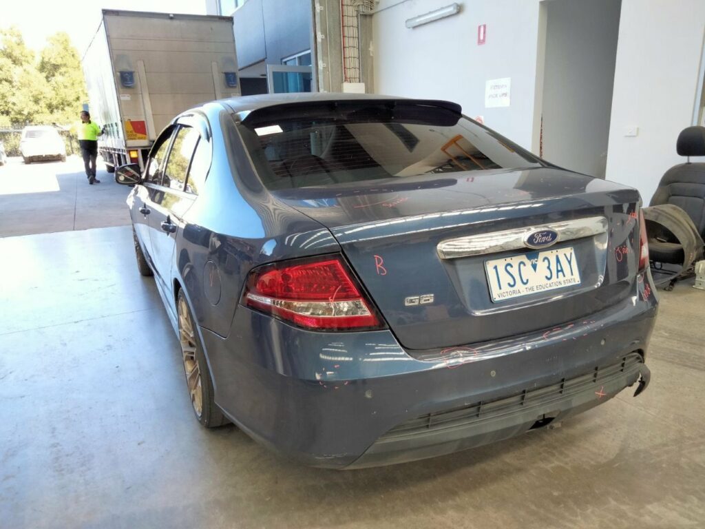 Car Wreckers - Ford Falcon 2008 Blue Auto Petrol