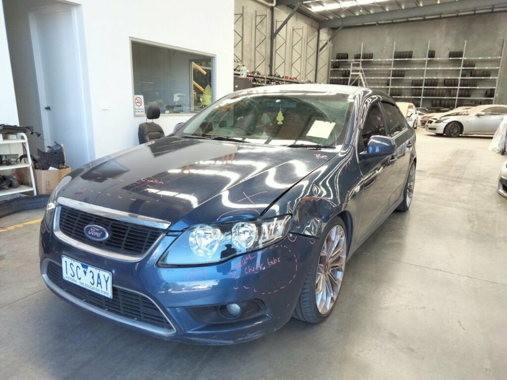 Car Wreckers - Ford Falcon 2008 Blue Auto Petrol