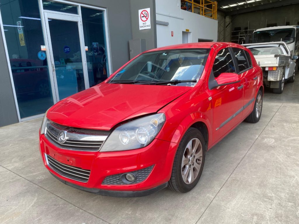 Car Wreckers - Holden Astra 2008 Red Manual Petrol