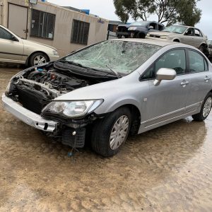 Car Wreckers - Honda Civic 2008 Silver Auto Petrol
