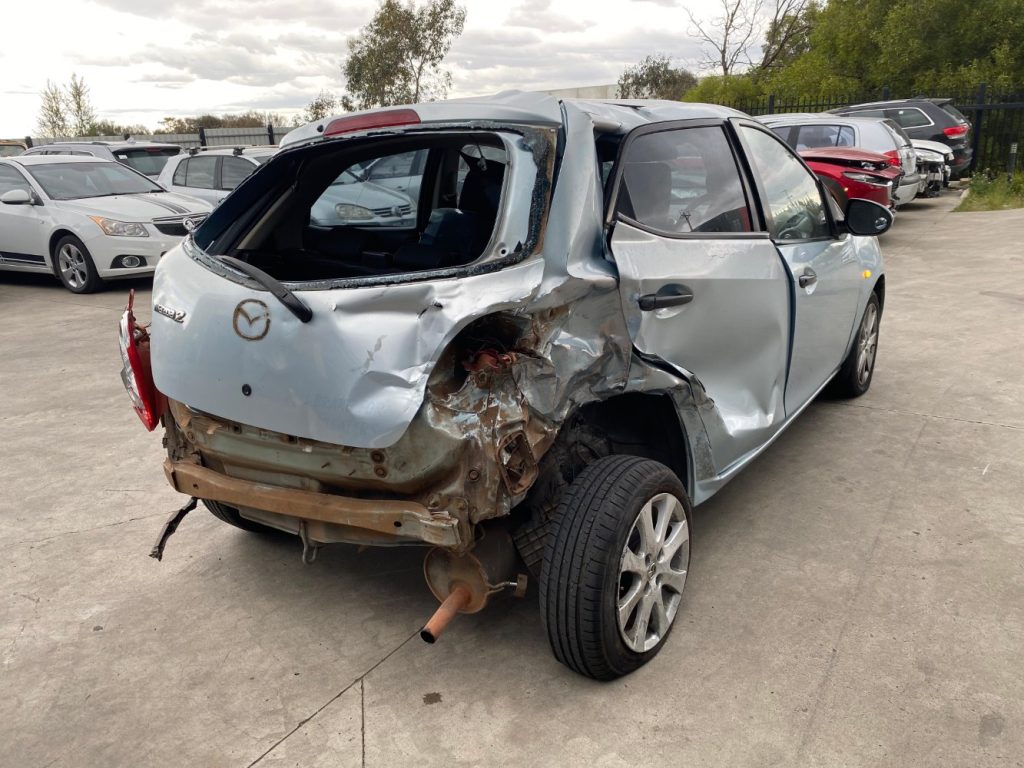 Car Wreckers - Mazda 2 2008 Blue Auto Petrol