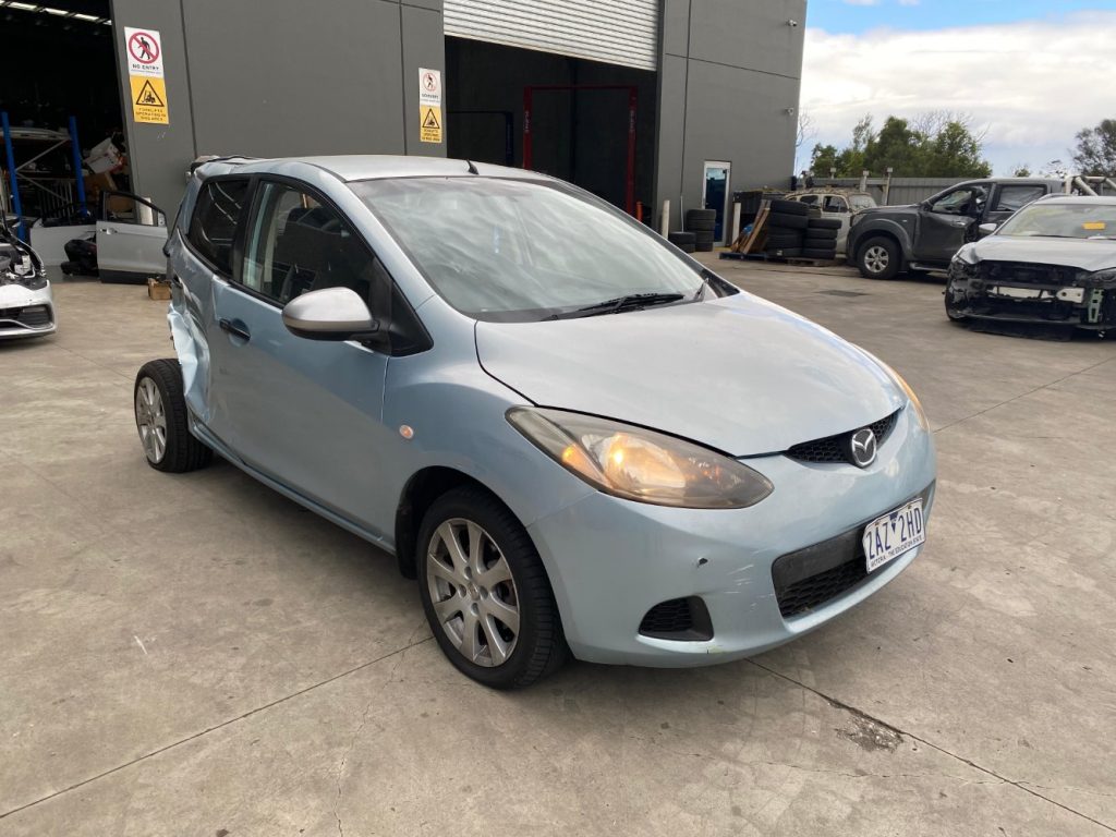 Car Wreckers - Mazda 2 2008 Blue Auto Petrol