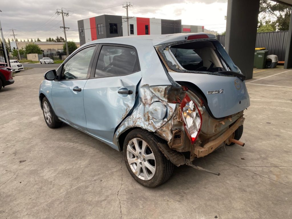 Car Wreckers - Mazda 2 2008 Blue Auto Petrol