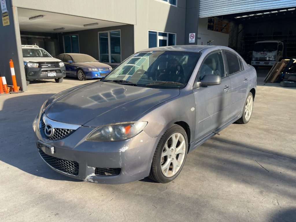 Car Wreckers - Mazda 3 2008 Grey Auto Petrol