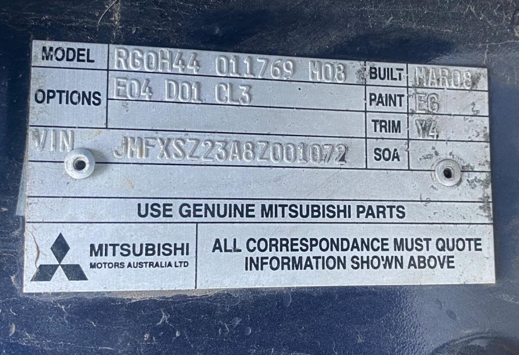 Car Wreckers - Mitsubishi Colt 2008 Blue Auto