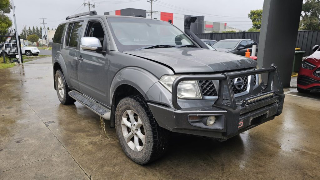 Car Wreckers - Nissan Pathfinder 2008 Grey Manual Diesel