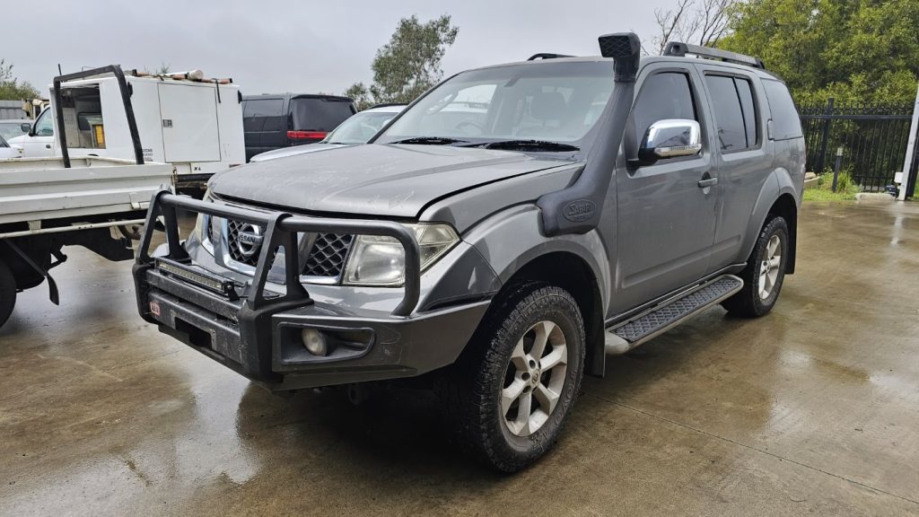 Car Wreckers - Nissan Pathfinder 2008 Grey Manual Diesel