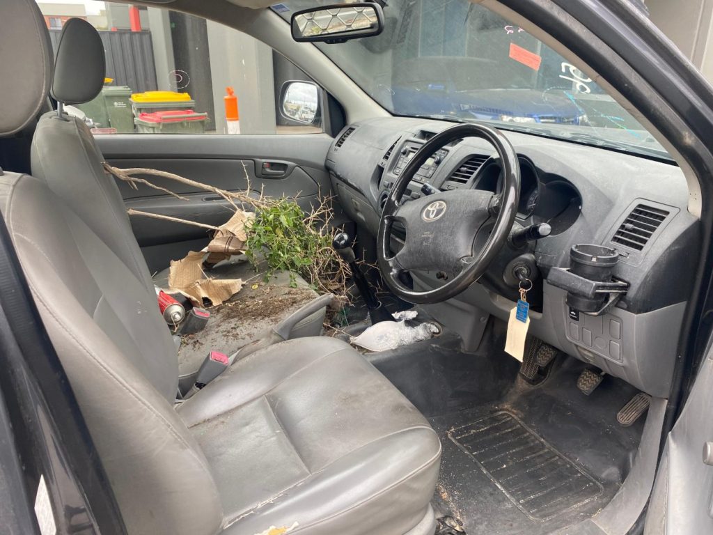 Car Wreckers - Toyota Hilux 2008 Grey Auto Petrol