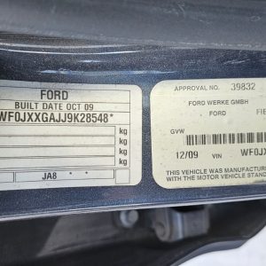 Car Wreckers - Ford Fiesta 2009 Grey Auto Petrol