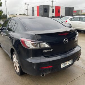 Car Wreckers - Mazda 3 2009 Black Auto Petrol