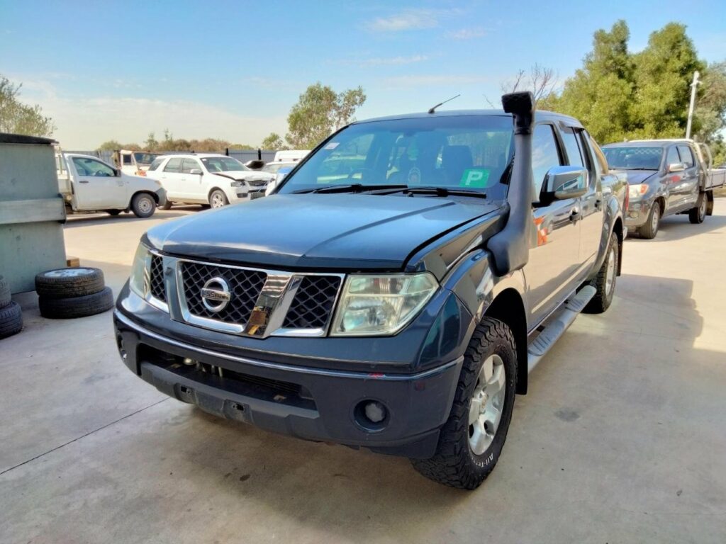 Car Wreckers - Nissan Navara 2009 Grey Manual Diesel