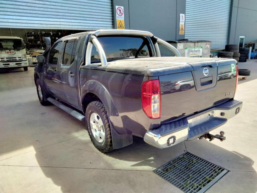 Car Wreckers - Nissan Navara 2009 Grey Manual Diesel