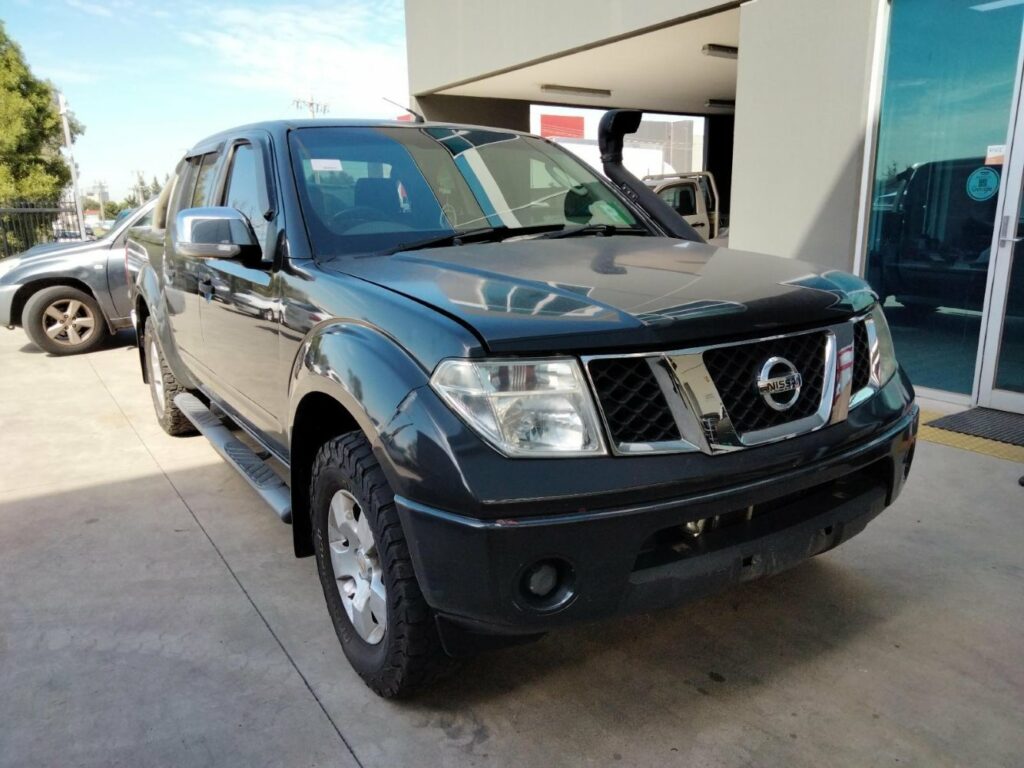Car Wreckers - Nissan Navara 2009 Grey Manual Diesel