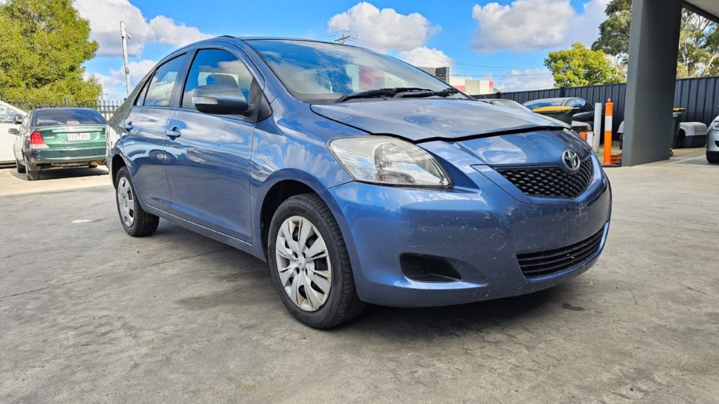 Car Wreckers - Toyota Yaris 2009 Blue Auto Petrol