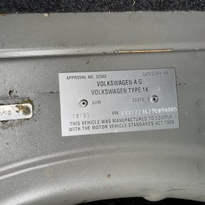 Volkswagen Golf GTI 2009 1K1 2.0L AXX,CAWB,BWA DOHC 16v Turbo Petrol Direct Inj. 4cyl Hatchback FWD