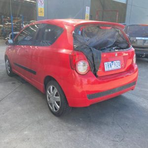 Car Wreckers - Holden Barina 2009 Red Manual Petrol
