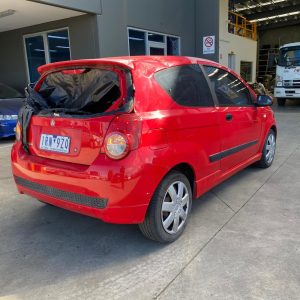 Car Wreckers - Holden Barina 2009 Red Manual Petrol